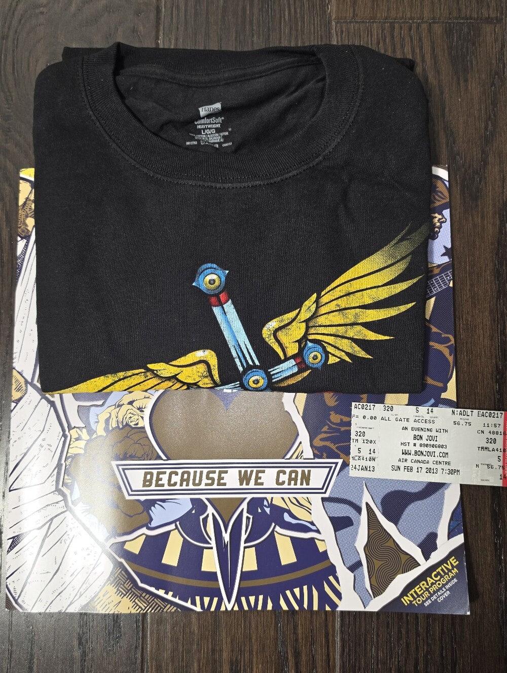 Bon Jovi 2013 "Because We Can" Concert Pack Bundle. NEW!
